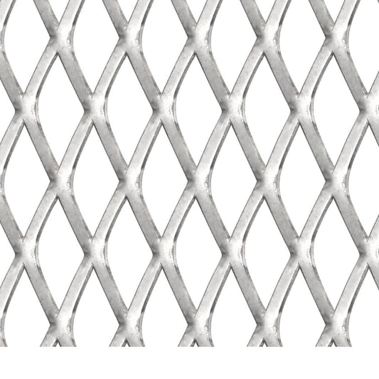 Valla Alambrada Jardín Acero Inoxidable 100x85 Cm 30x17x2,5mm / Vetonek_0