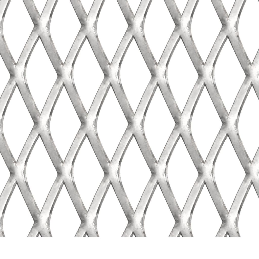 Valla Alambrada Jardín Acero Inoxidable 100x85 Cm 20x10x2 Mm / Vetonek_0