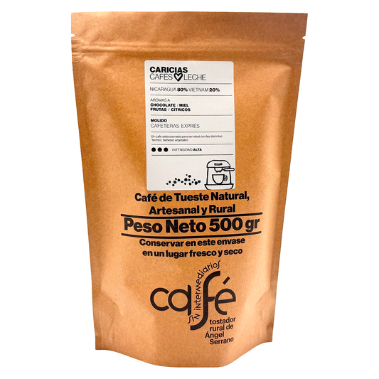 Cafe Sin Intermediarios Café Nicaragua Caricias Molido Espresso 500 G_0