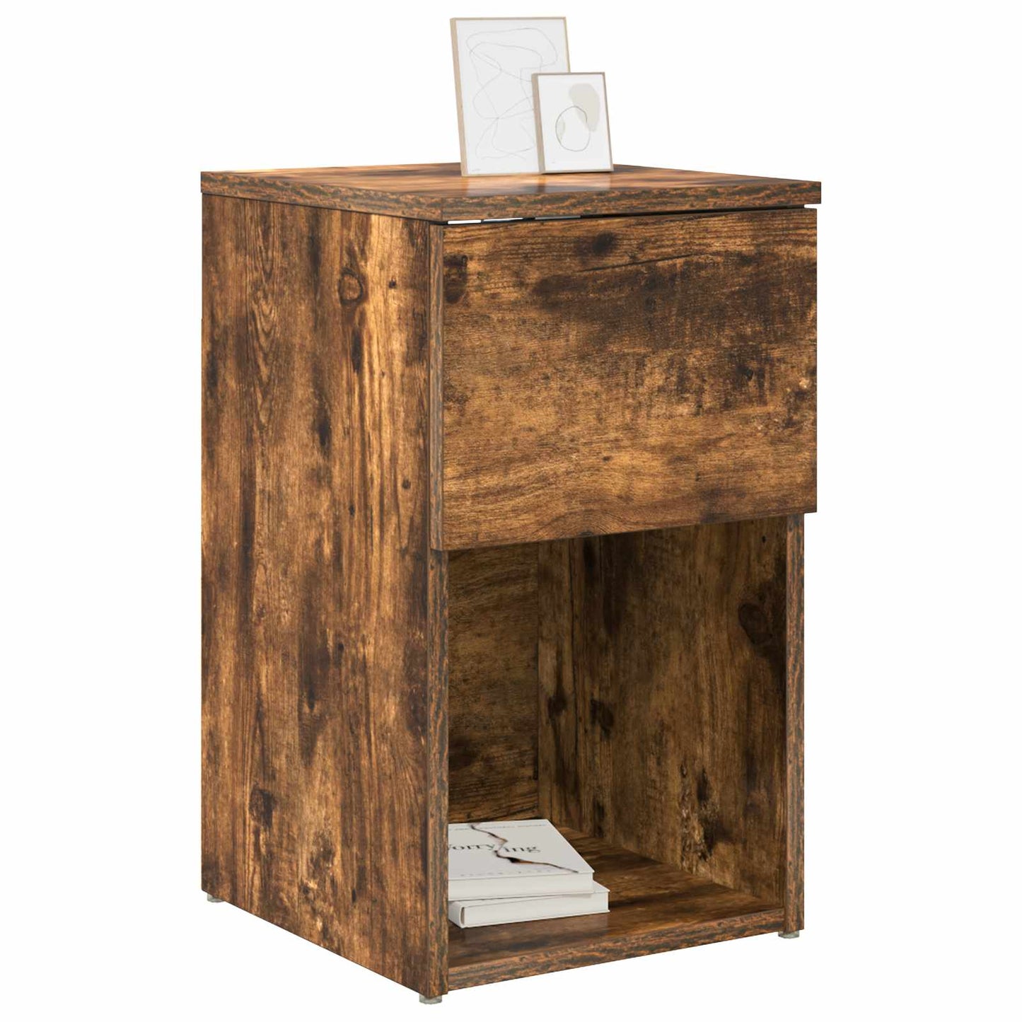 Mueble Cama Roble Ahumado 29 X 31,5 X 49 Cm_2
