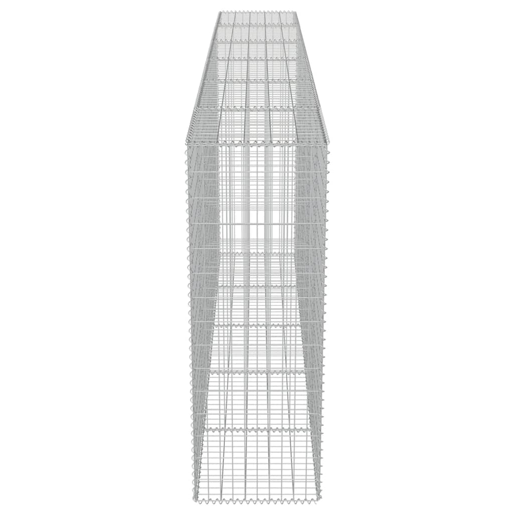 Muro De Gaviones Con Cubiertas Acero Galvanizado 300x50x150 Cm / Vetonek_2