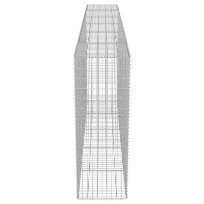 Muro De Gaviones Con Cubiertas Acero Galvanizado 300x50x150 Cm / Vetonek_2