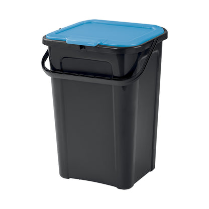 Cubo De Basura 44l cover Line Con Base Negra + Mango Sapphir