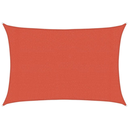 Vidaxl Toldo De Vela Hdpe Terracota 160 G/m² 3x5 M_0