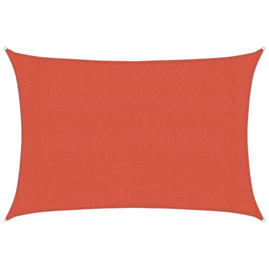 Vidaxl Toldo De Vela Hdpe Terracota 160 G/m² 3x5 M_0