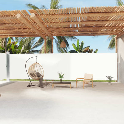 Vidaxl Toldo Lateral Retráctil Crema 200x1200 Cm_1