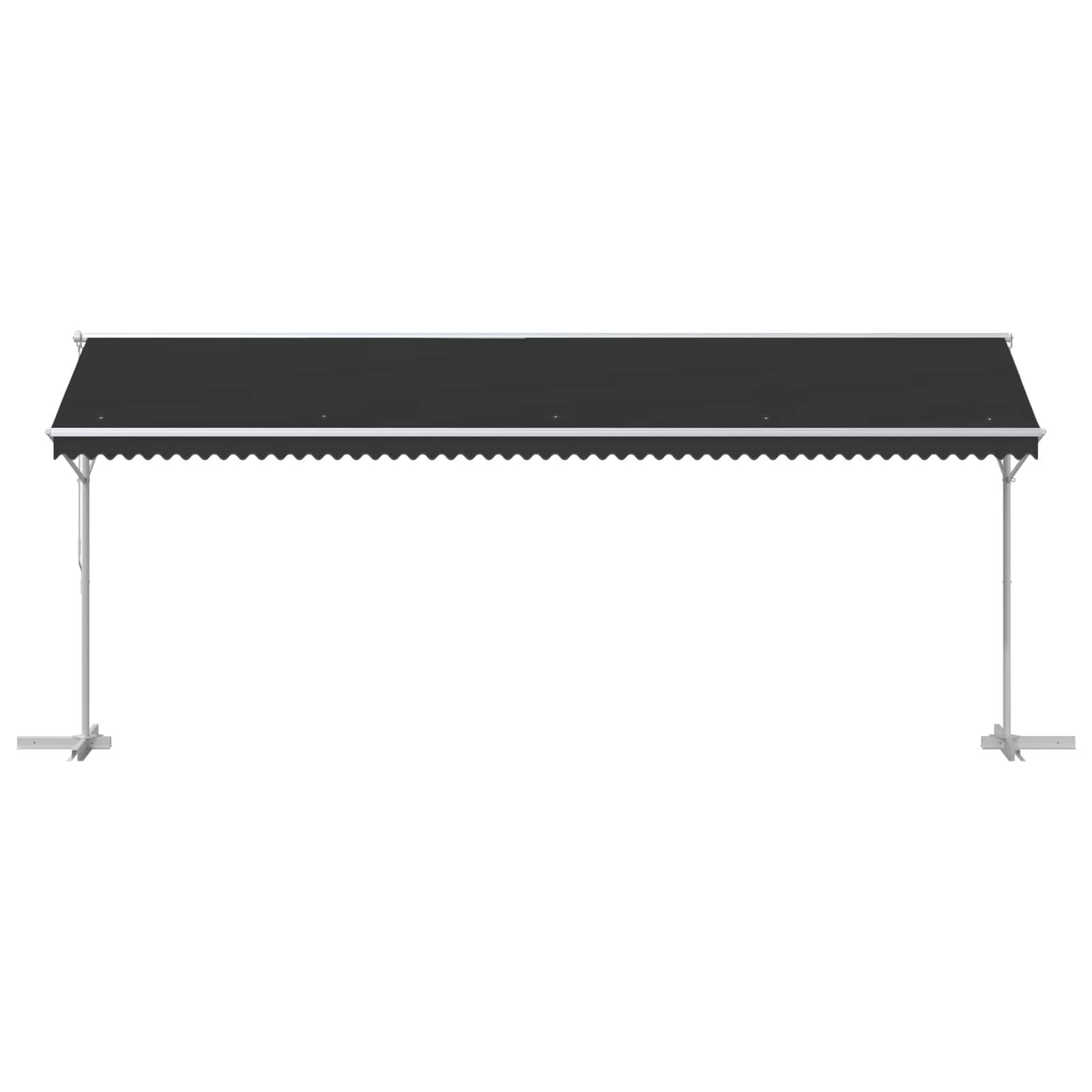 Toldo Independiente Gris Antracita 6 X 3 M Poliéster_3