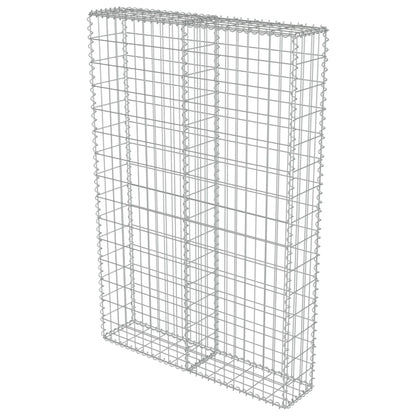 Muro De Gaviones Con Cubiertas Acero Galvanizado 100x20x150 Cm / Vetonek_2