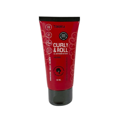 Gel Curly And Roll Talaku 50ml Mini_0