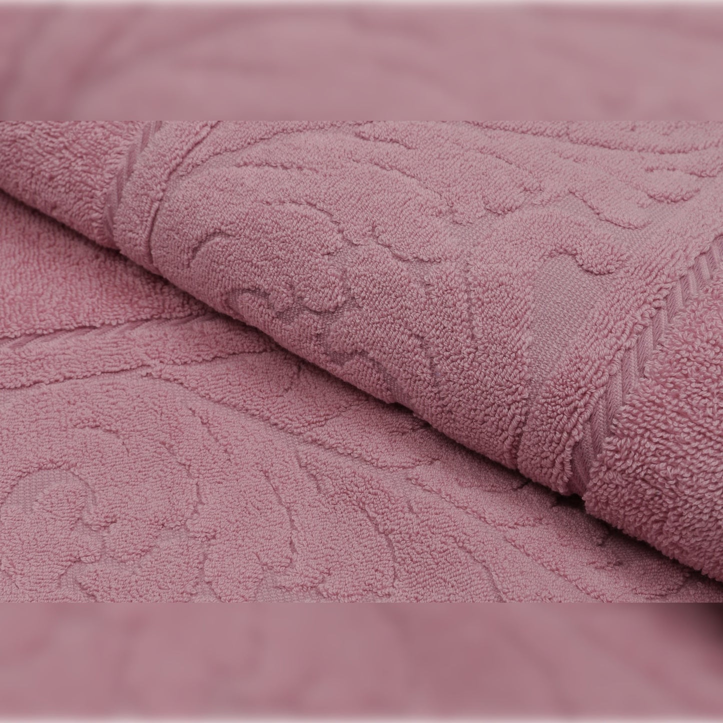 Juego De Toallas De Baño (2 Piezas) Rosa