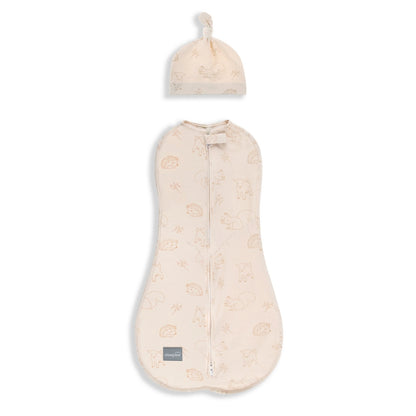 Saco De Dormir Bebé Envolvente Second Step Cream
