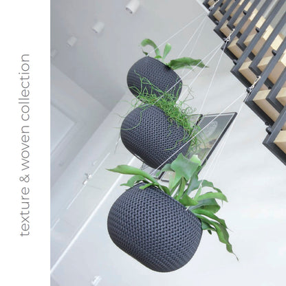 Maceta Splofy Bowl Ws 9l., Con Depósito, Dimensiones (mm) 370x370x218, Color Arándano Claro_1