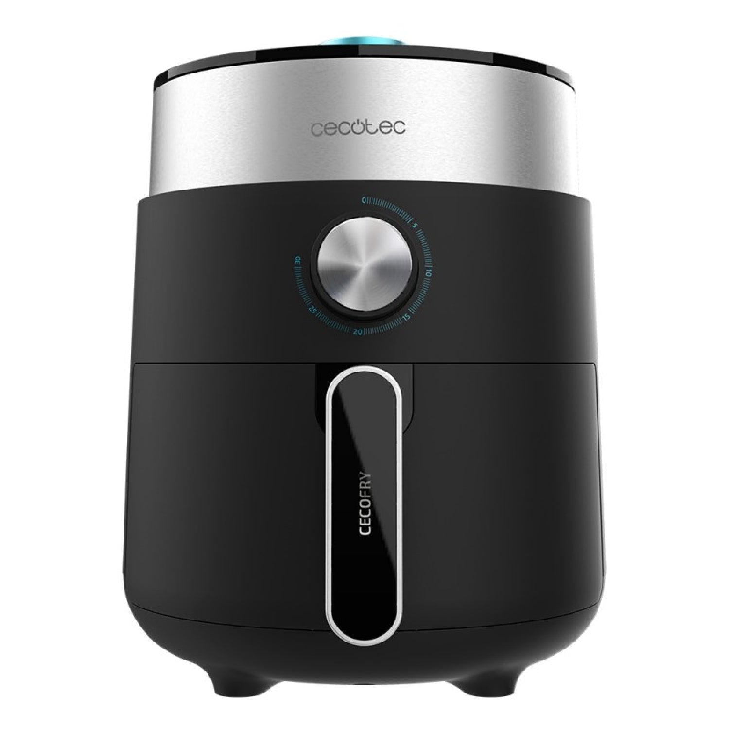 Freidora Sin Aceite 2,5 L De Aire Caliente Cecofry Essential Rapid Dark. 1200 W, Dietética, Control Manual, Tecnología Perfectcook, Tiempo Y Tempera_0