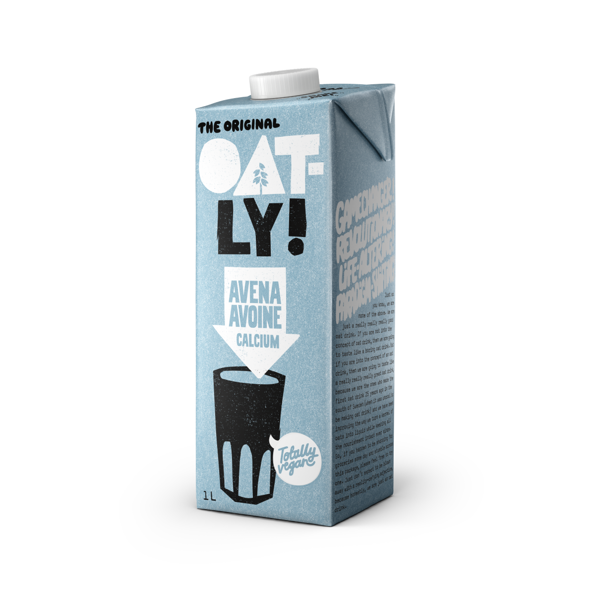 Bebida Avena Calcio Oatly 1 L