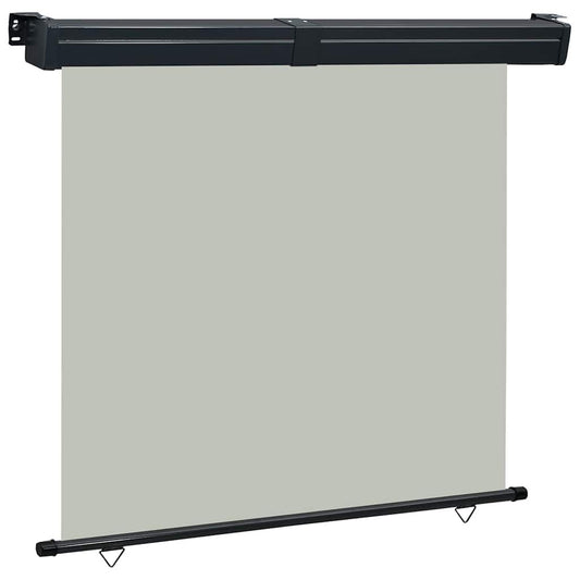 Vidaxl Toldo Lateral De Balcón Gris 175x250 Cm_0