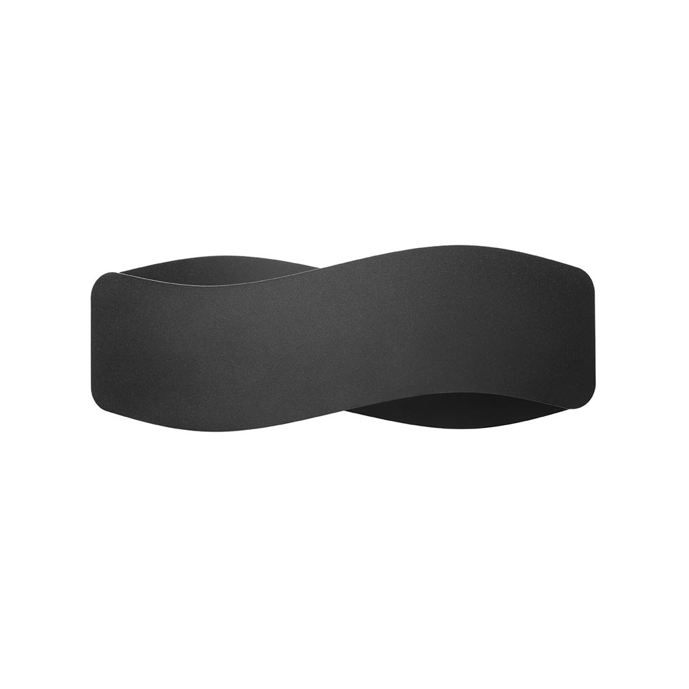 Aplique De Pared Tila 40 Negro, G9_0