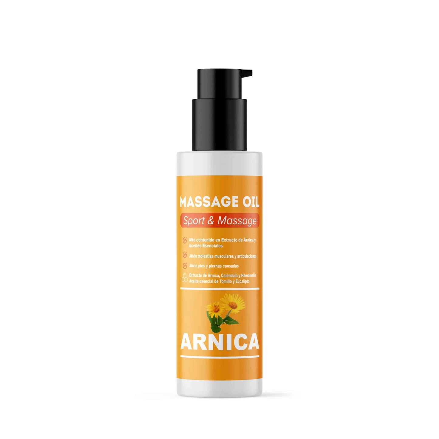 QKnatur - Aceite Para Masaje Con Extracto De Árnica Y Hamamelis - Relajante Para Dolores Musculares (100 Ml)_0