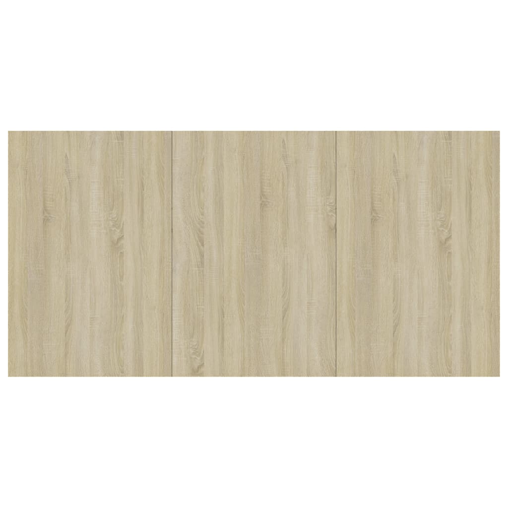 Mesa De Comedor Madera De Ingeniería Roble Sonoma 180x90x76 Cm_4