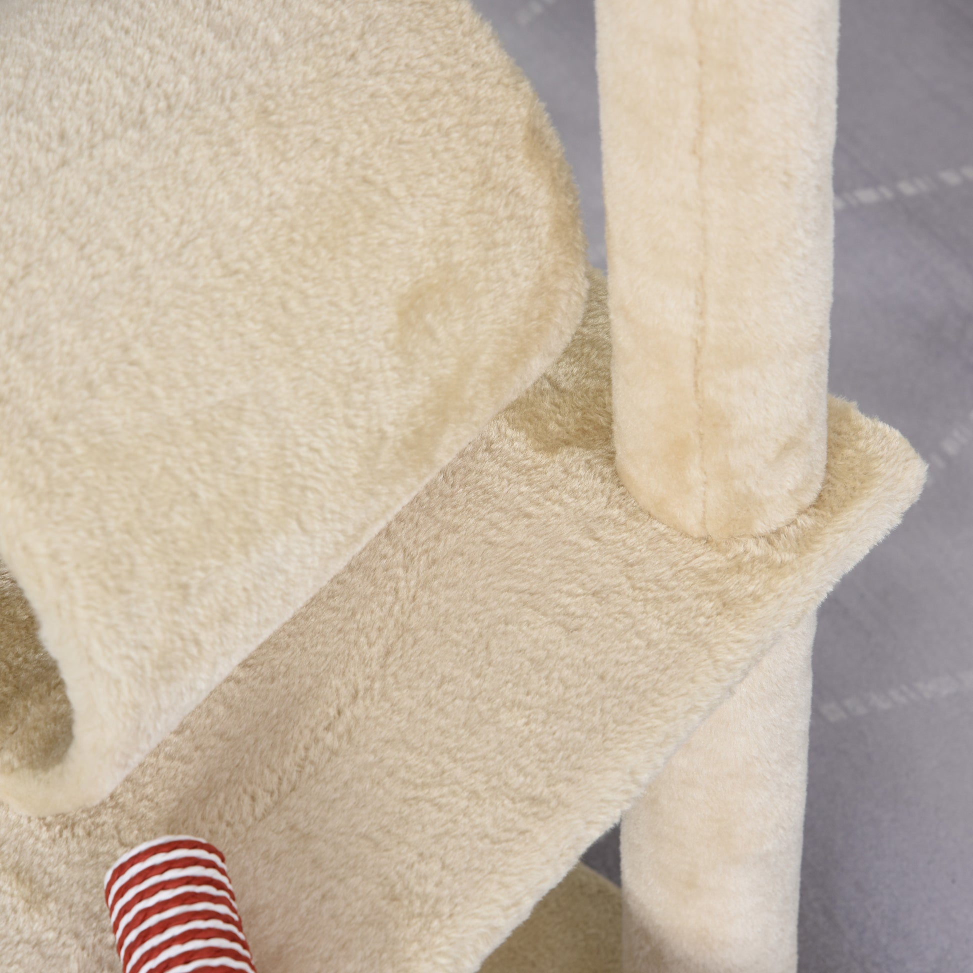 Pawhut Árbol De Gatos Con Cama Postes Rascadores Túnel Juguetes Colgantes_3