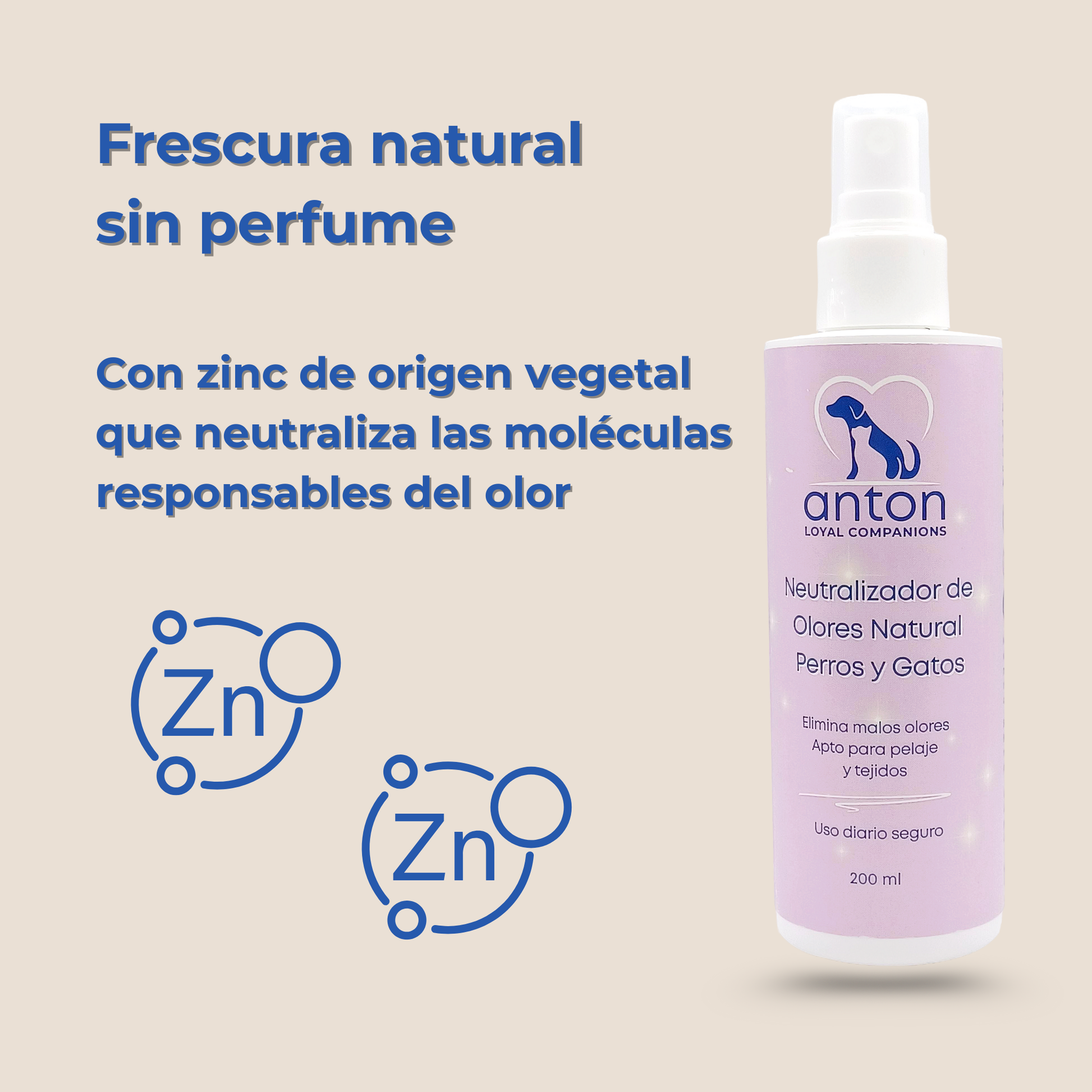 Spray natural neutralizador de olores para perros y gatos – Pack 2 x 200 ml_3