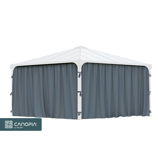 Set Cortinas Para Cenador Palermo 4300
