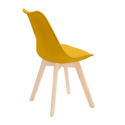 Pack 4 Sillas De Comedor Estilo Nórdico Daria 83x55x48cm Thinia Home_4