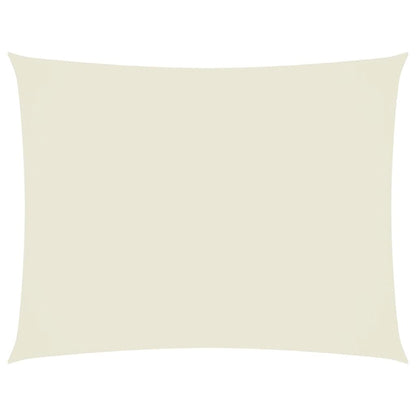 Vidaxl Toldo De Vela Rectangular Tela Oxford Color Crema 2,5x3,5 M_0