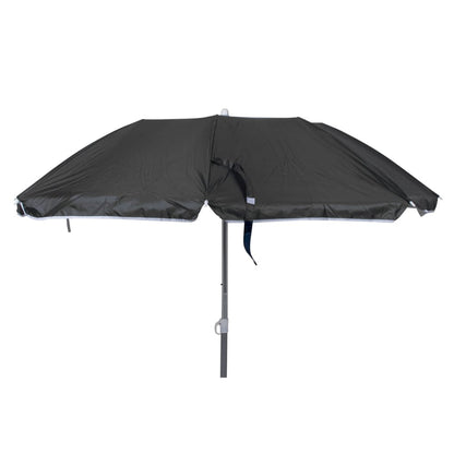 Bo-camp Sombrilla De Jardín Gris 160 Cm_1