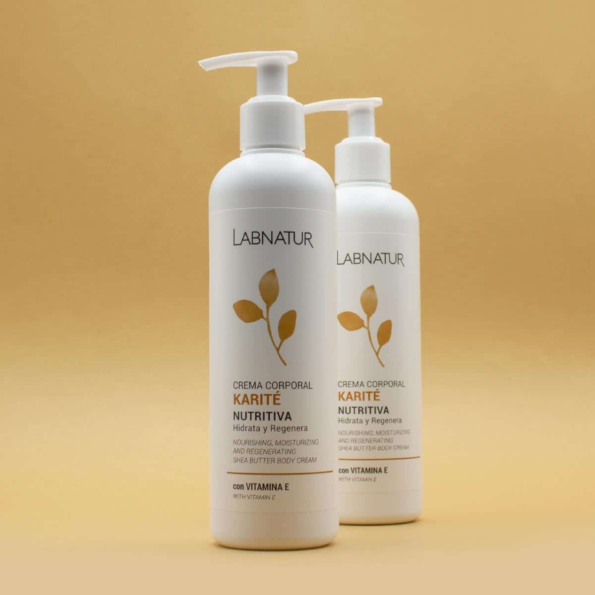 Crema Corporal con Manteca de Karité Labnatur 400 ml | Nutrición Intensiva | Piel Seca y Áspera | Uso Diario | Vegano_1