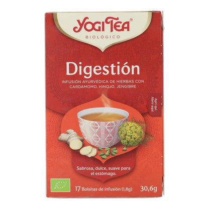 Yogi Tea BIO Digestión, 17 bolsitas