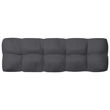 Vidaxl Cojines Para Sofá De Palets 7 Unidades Tela Gris Antracita_4