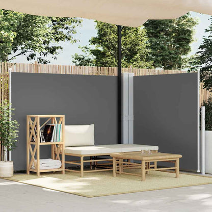 Vidaxl Toldo Lateral Retráctil Gris Antracita 140x600 Cm_1