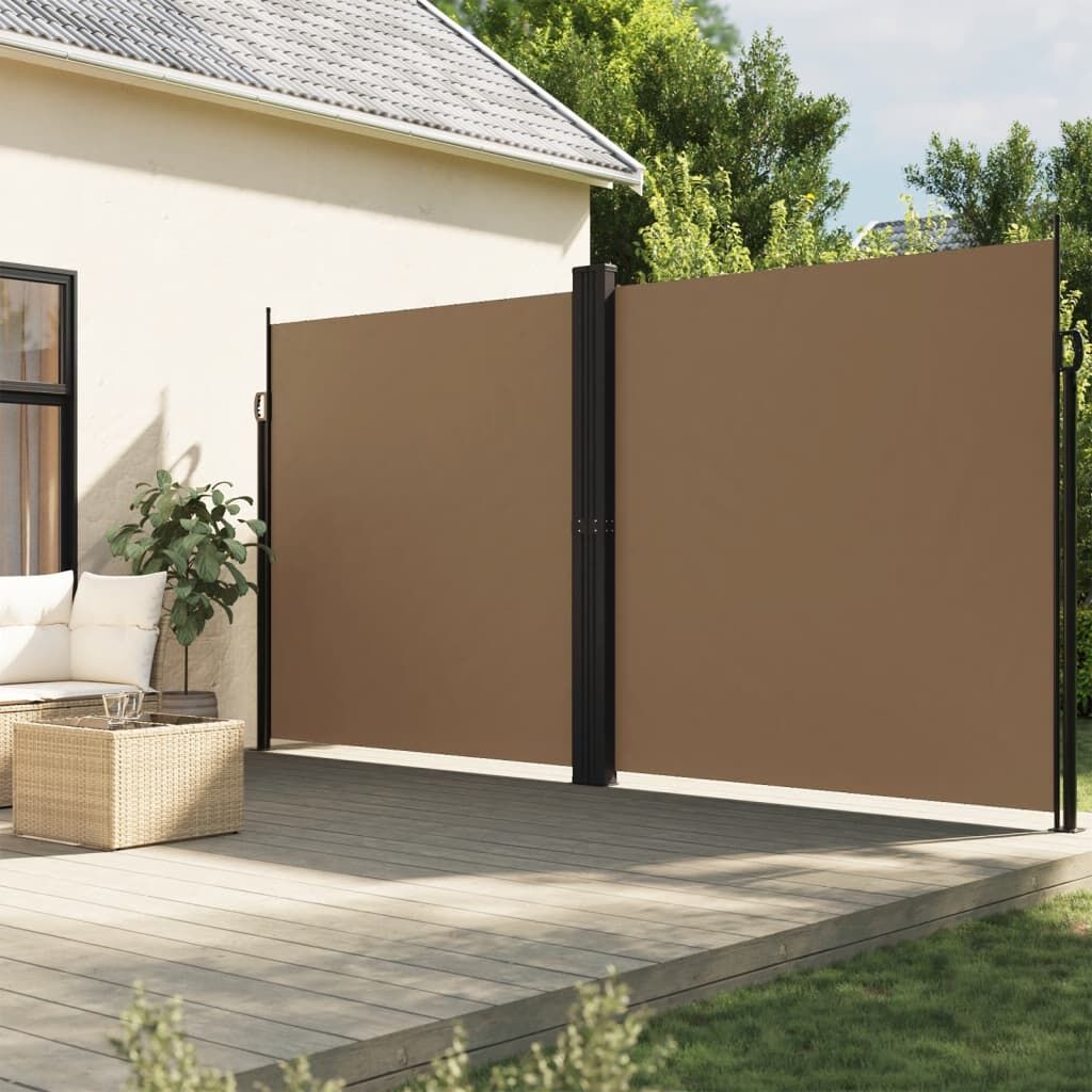 Vidaxl Toldo Lateral Retráctil Gris Taupe 220x600 Cm_1