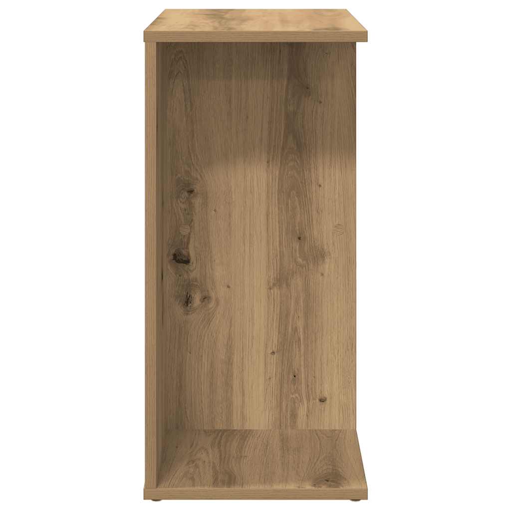 Mesita Noche 2 Uds Madera Ingeniería Roble Artisan 46,5x29x61cm_4