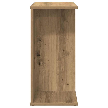 Mesita Noche 2 Uds Madera Ingeniería Roble Artisan 46,5x29x61cm_4