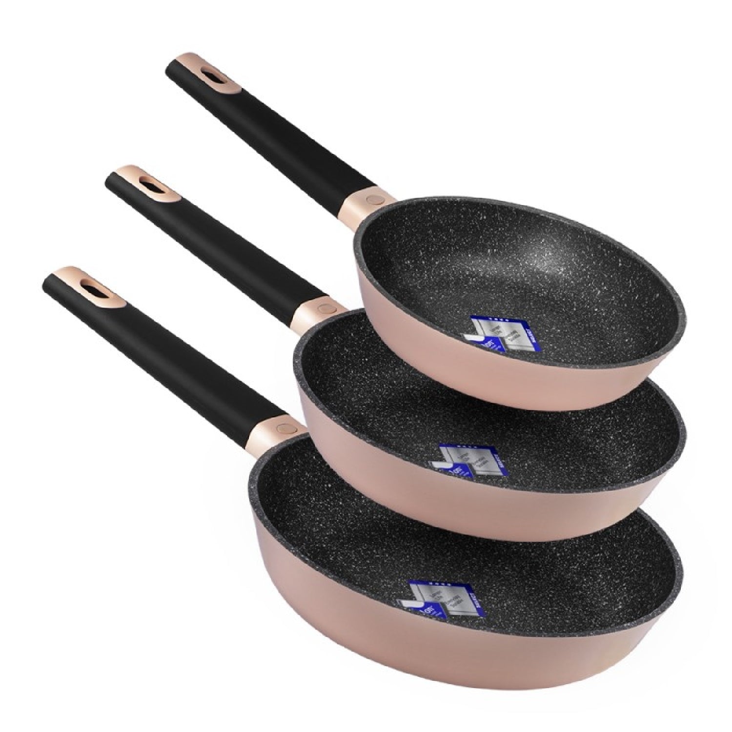 Cecotec Set De Sartenes Polka Experience 20-24-28 Bucket Set Gravity_0