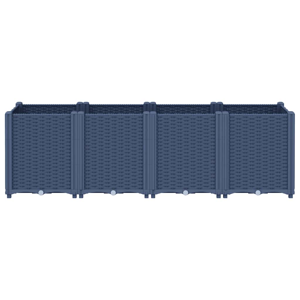 Jardinera Pp Azul Gris 160x40x53 Cm_2