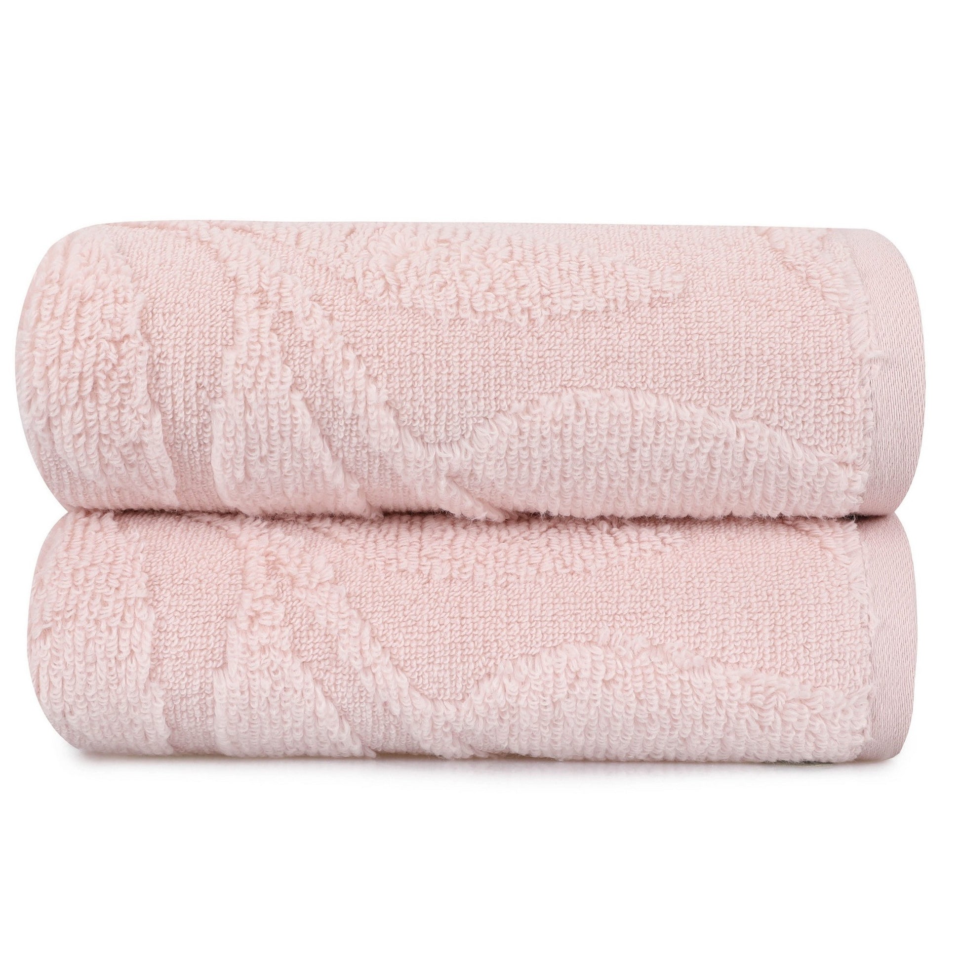 Juego De Toallas De Mano (2 Piezas) Rosa Vpolvo_1
