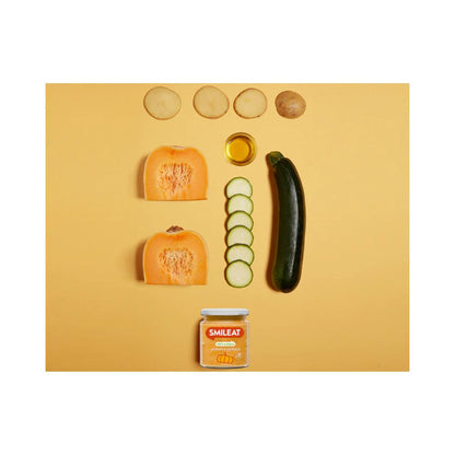 Tarrito BIO calabaza y calabacín +6 meses Smileat 230g