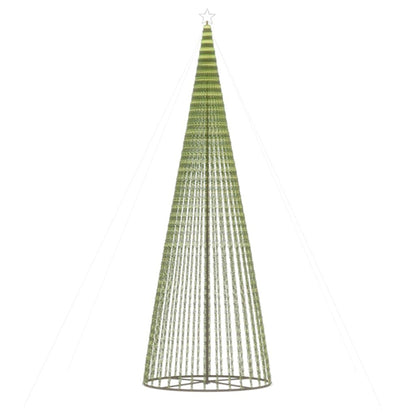 Vidaxl Árbol De Navidad Led 1544 Leds Blanco Cálido 500 Cm_3