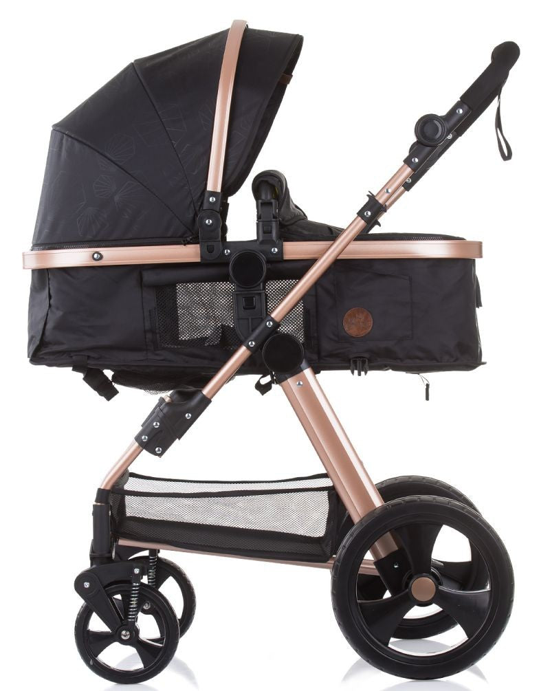 Carrito De Bebé Havana Dúo Convertible Hasta 22 Kg Con Bolso Y Mosquitera Ebony_1