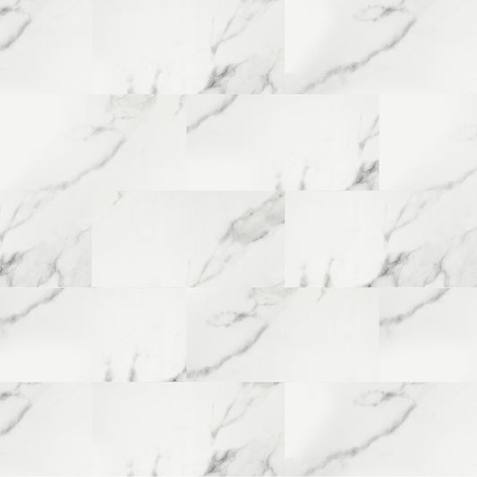 Aqua Click Tiles - Paneles De Pared A Prueba De Agua Y Panel De Sueloe  - Vidriogow - Gris - 12 Paneles (2,23m²)