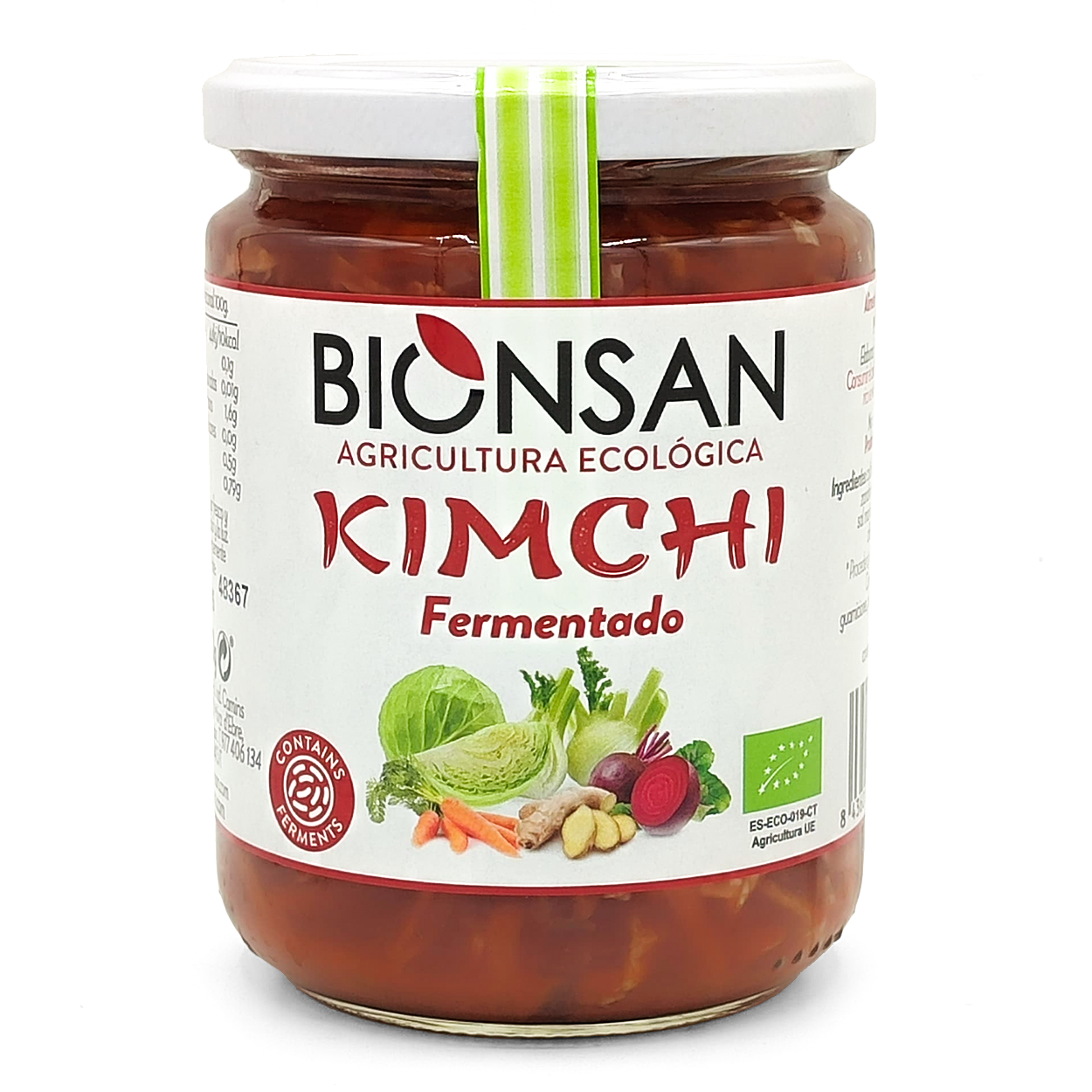 Kimchi Ecológico De Proximidad 420gr
