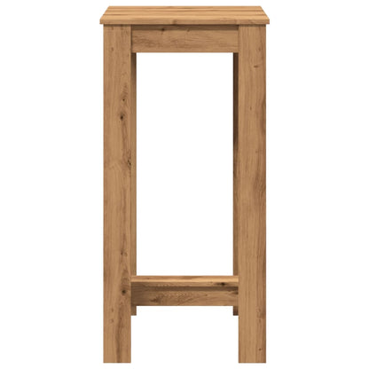 Mesa Alta De Bar Madera Ingeniería Roble Artisian 51x50x103,5cm_2