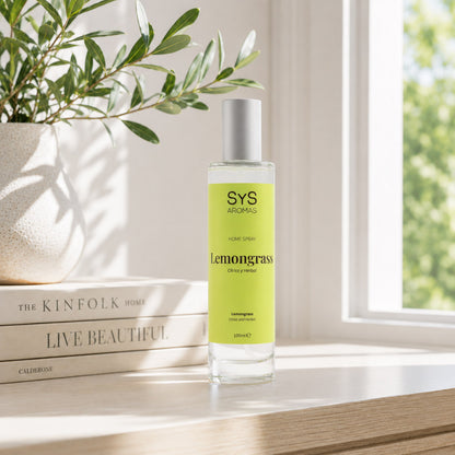 Ambientador Pulverizador Lemongrass Origins SYS Aromas 100 ml | Aroma Cítrico y Fresco | Revitalizante_1