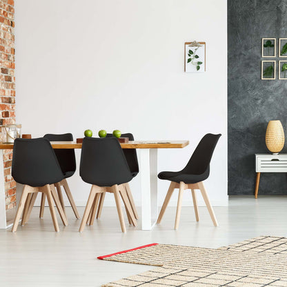 Silla De Comedor Estilo Nórdico Daria 83x55x48cm Thinia Home_5