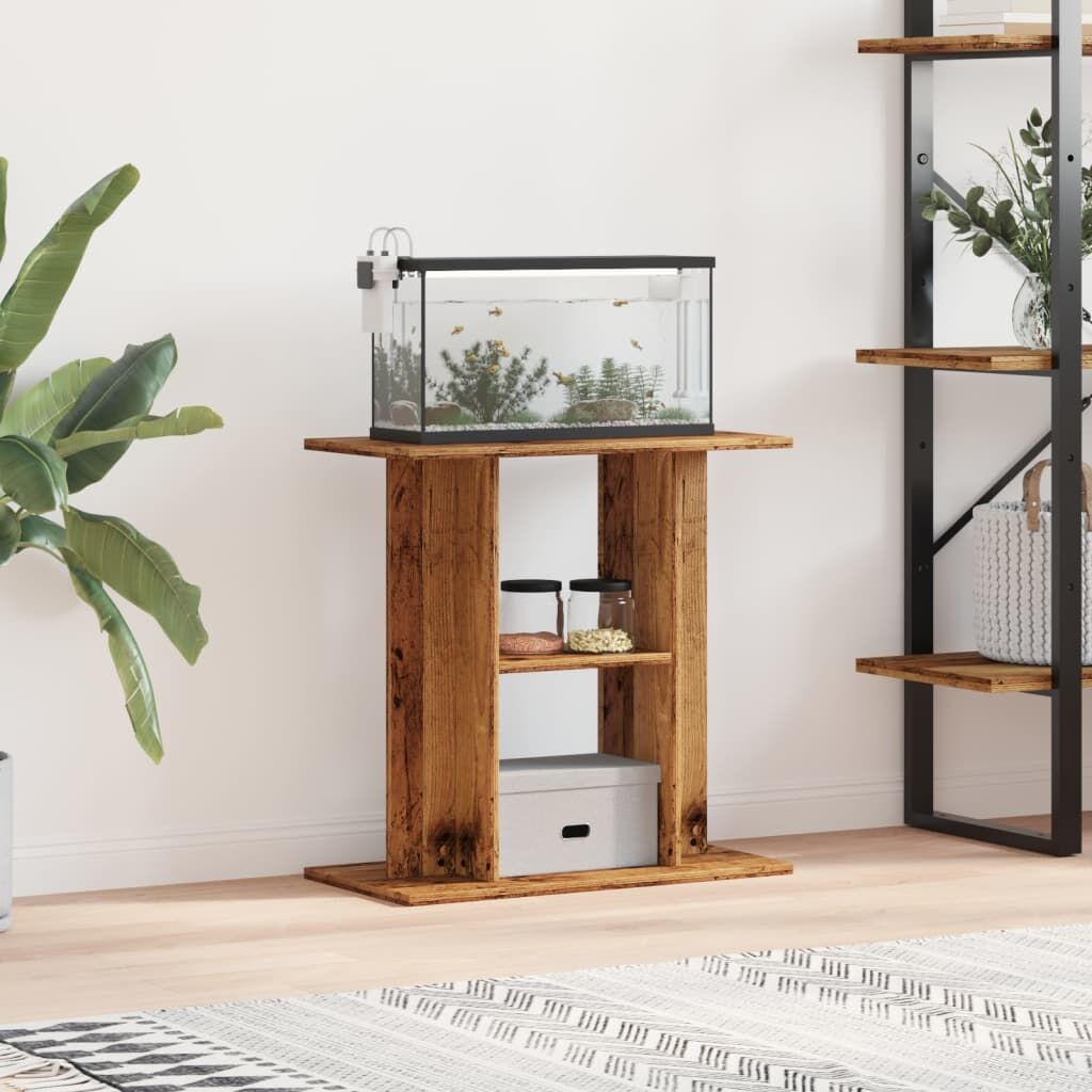 Vidaxl Soporte Para Acuario De Madera Vieja 60x30x60 Cm Madera De Ingeniería_1