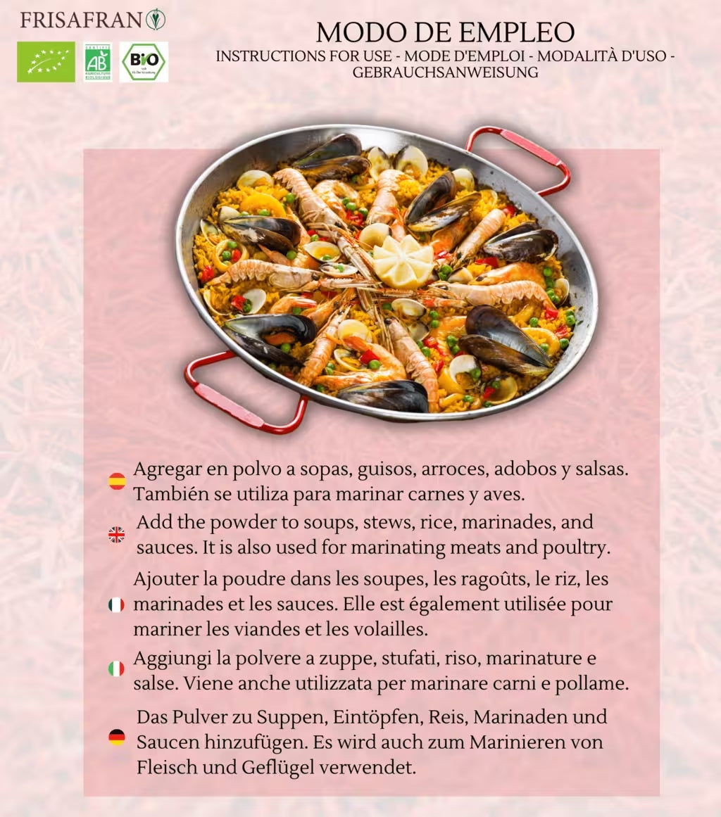 Azafrán En Polvo - Calidad Y Sabor | Frisafran 2 G_2
