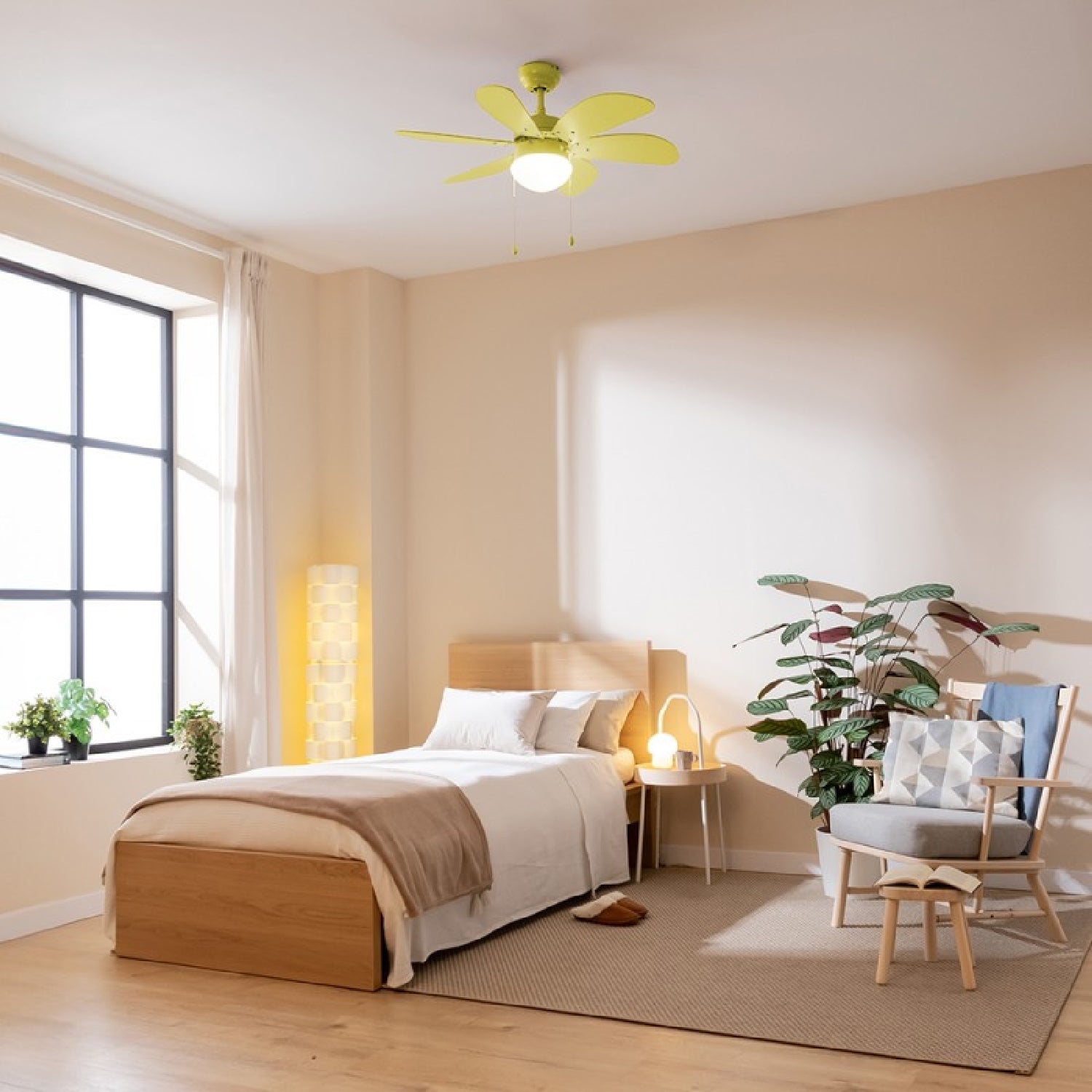Cecotec Ventilador De Techo Con Luz Energysilence Aero 3600 Vision Full Yellow Cecotec_3