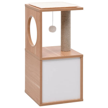 Vidaxl Rascador Para Gatos Con Alfombra Rascadora De Sisal 60 Cm_3